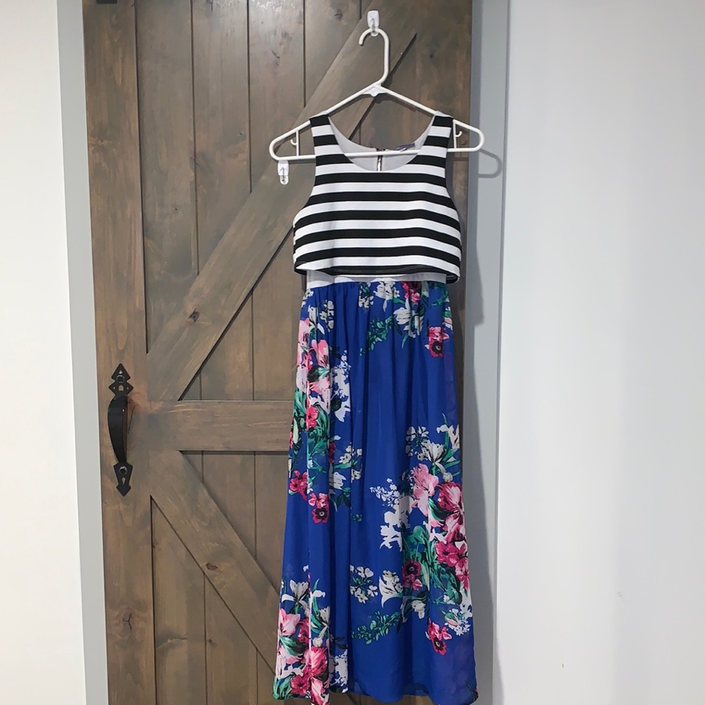 Girls size 14 maxi dress